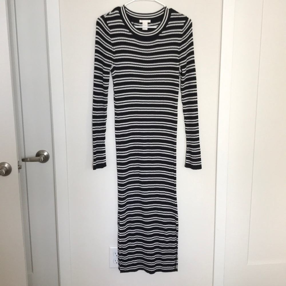 Midi sweater dress